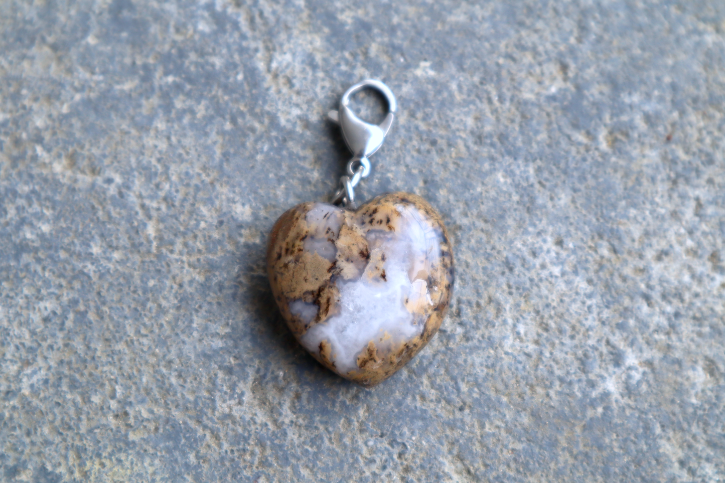 Cheetah Agate Heart Station