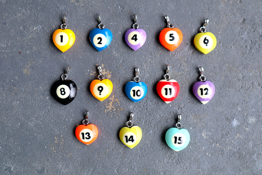 Pool Charm: Heart Station 8