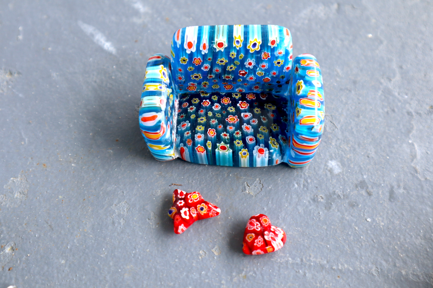 Mille Glass Couch
