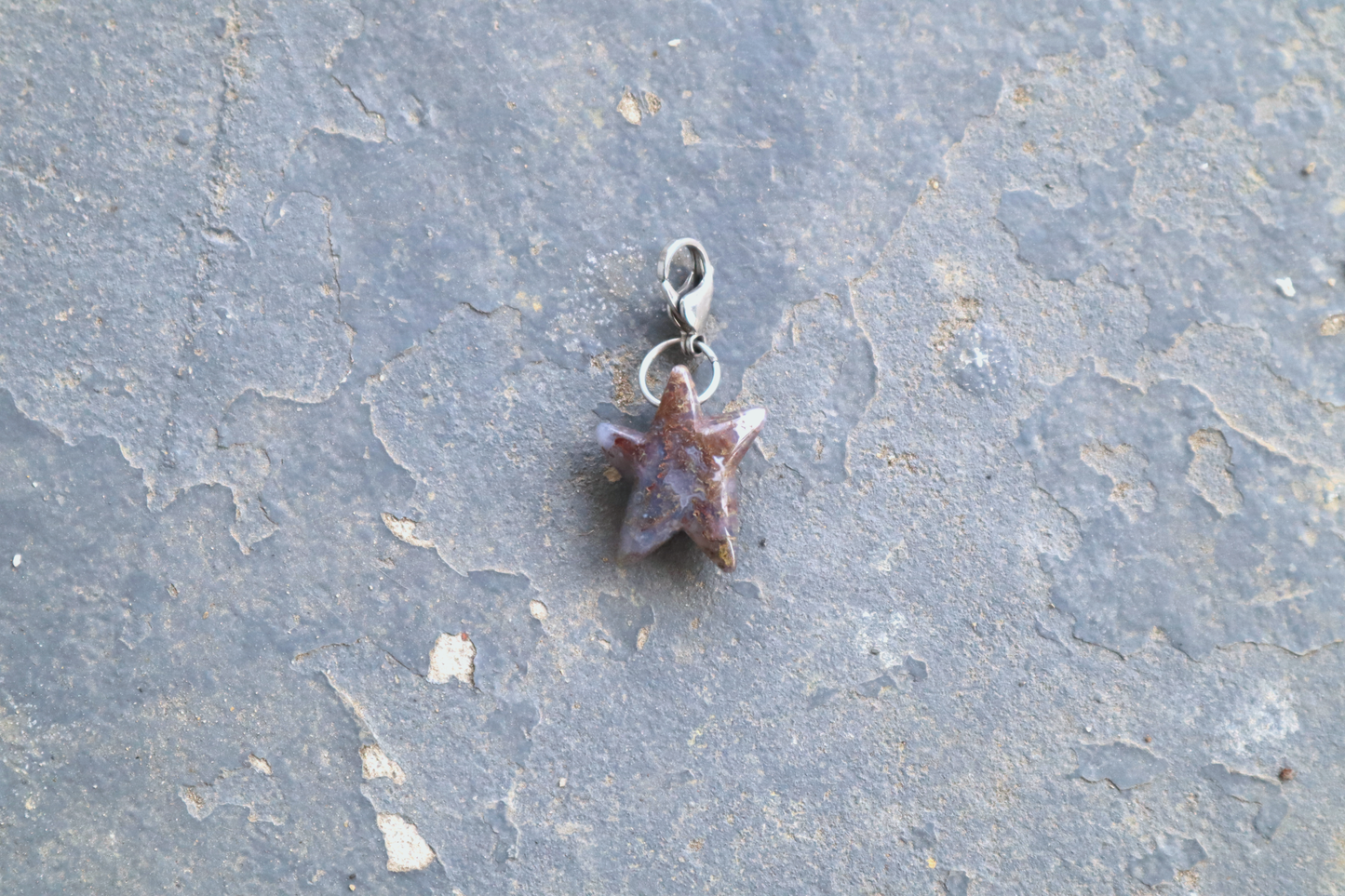 Moss Agate Wonky Star