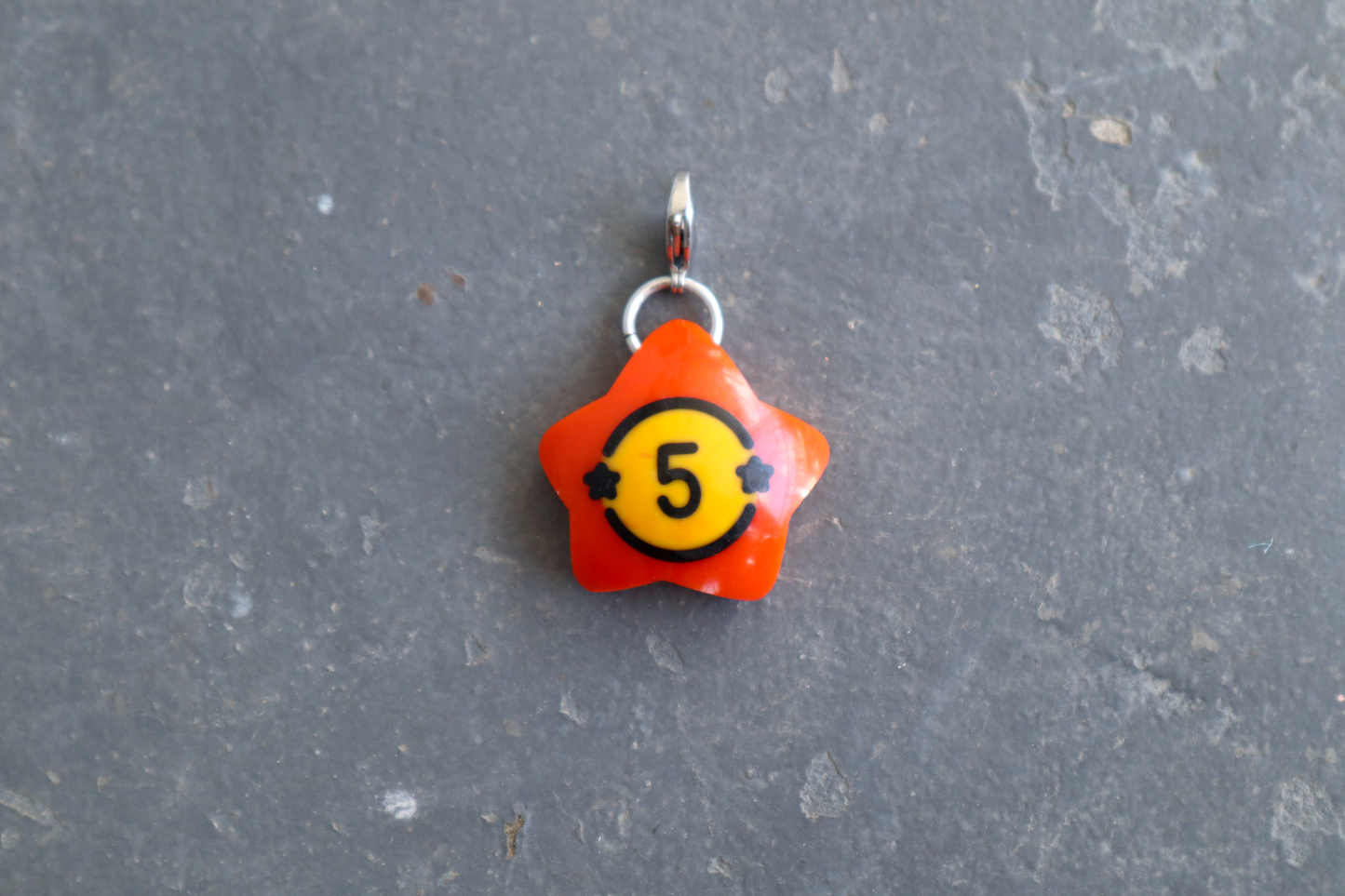 Double Star Pool Charm: Wonky Star 5