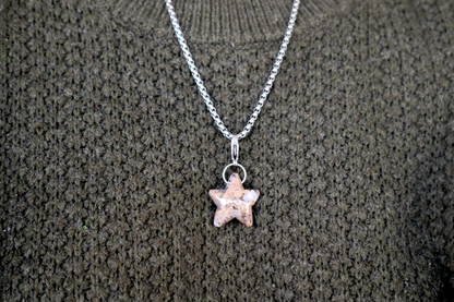 Cheetah Agate Wonky Star
