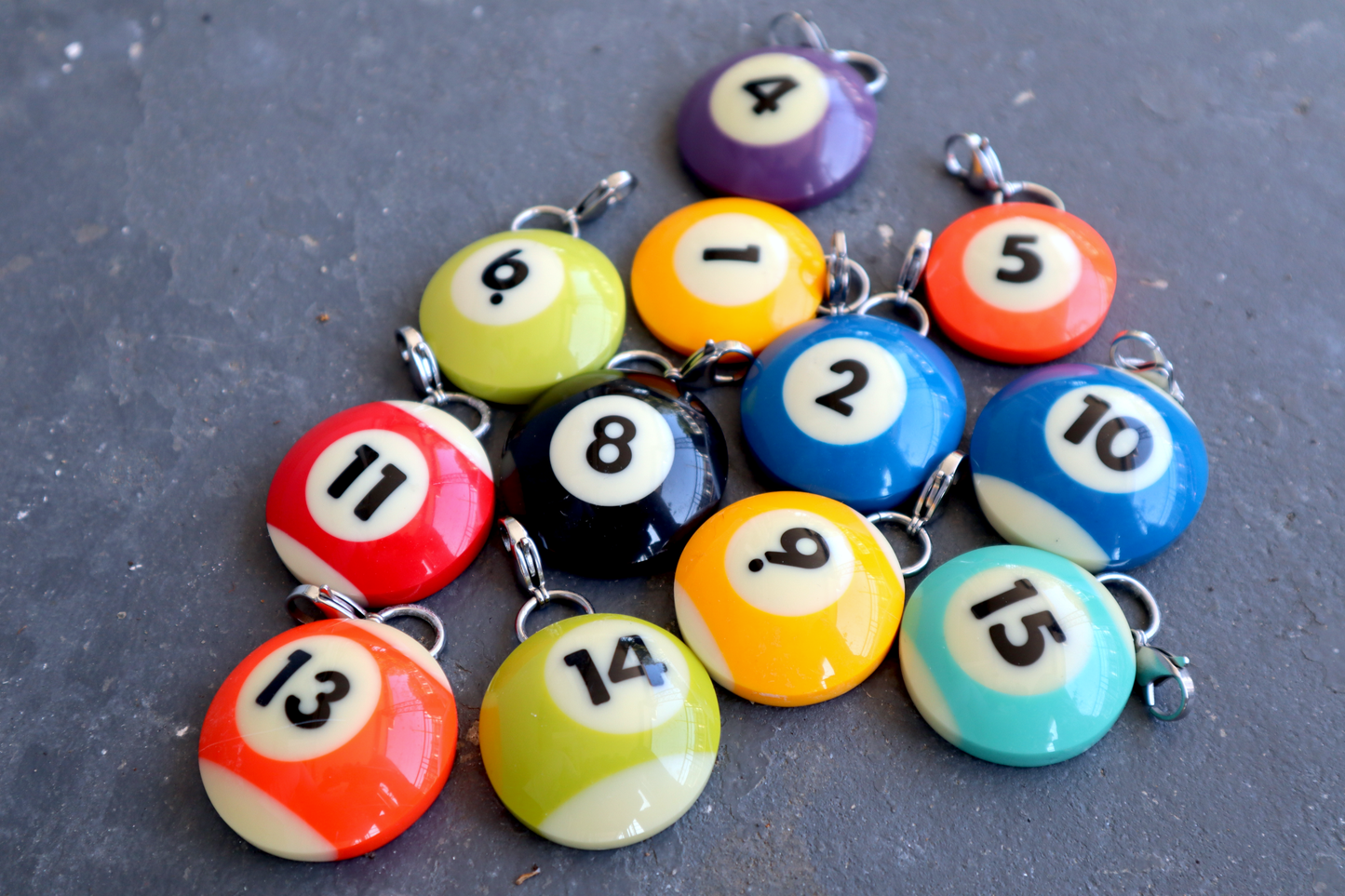 Pool Charm: Classic 8