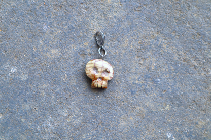Spiderweb Rhyolite Skull Face