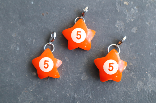 Pool Charm: Wonky Star 5