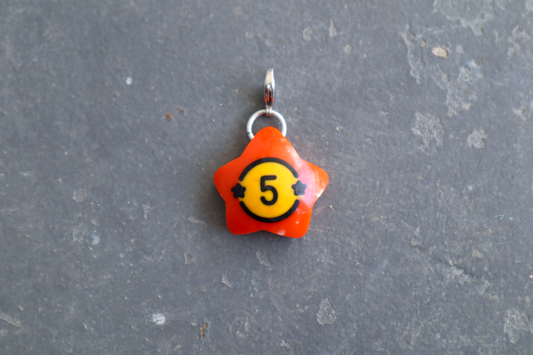 Double Star Pool Charm: Wonky Star 5